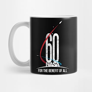 NASA 60th Anniversary For The Benefit of All Mug